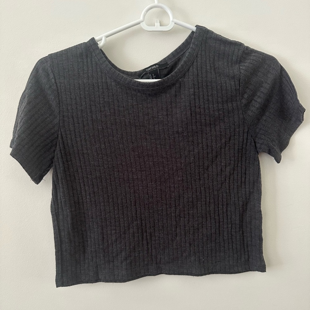 Black Crop Top